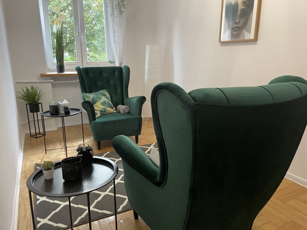 ielony gabinet psychologiczny na wynajem w Pruszkowie